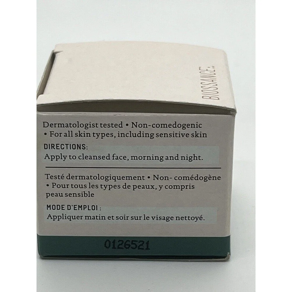 BIOSSANCE Squalane + Probiotic Gel Moisturizer Extra Gentle Formula 15 mL‎ New